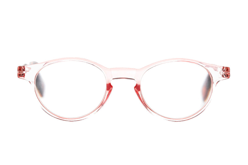 HERMAN pink-turtle brown Reading Glasses