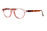 HERMAN pink-turtle brown Reading Glasses