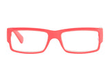 HJALMAR solid coral Reading Glasses, FÅ KVAR I LAGER