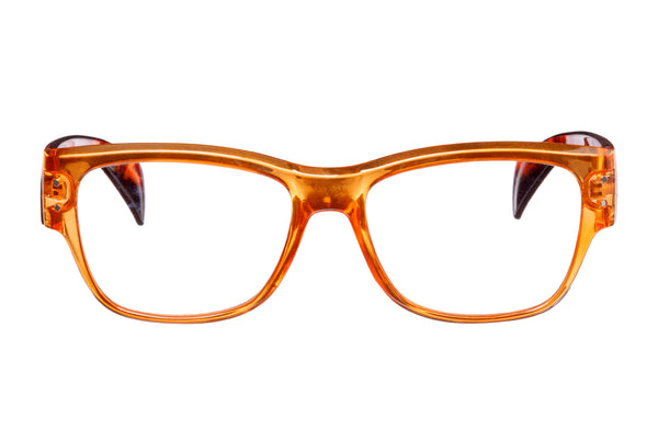 ISABEL transparent lion-turtle brown Reading Glasses 25% RABATT