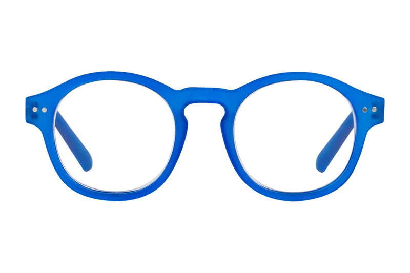 KALLE clearblue rubber Reading Glasses