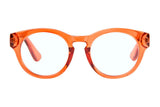 KATRINE Transp. Dark Lion Orange Reading Glasses