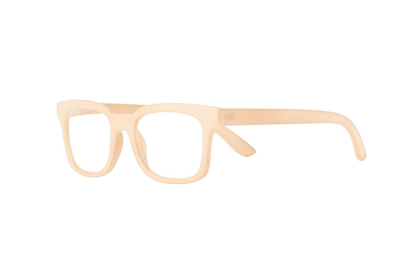 LILLEMOR light peach mat Reading Glasses 55% Rabatt