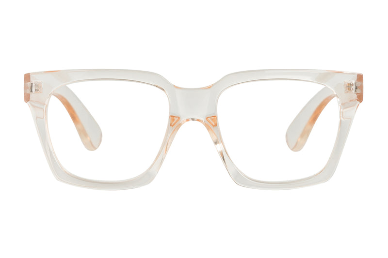 LORENE nude transp Reading Glasses
