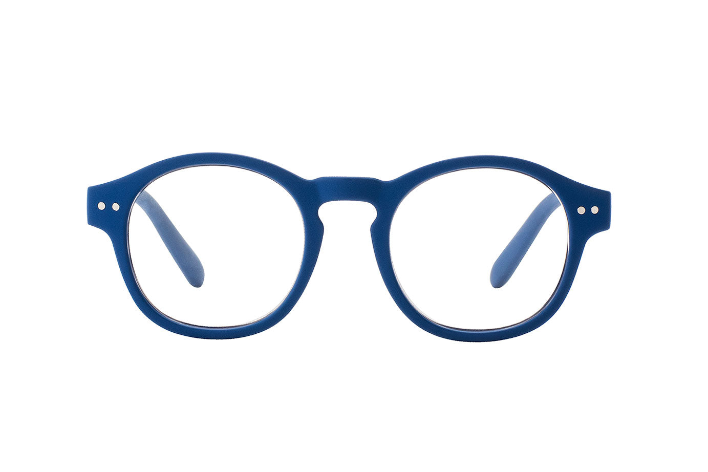 LOUIS blue rubber Reading Glasses 50% Off Only +1.0 IN STOCK