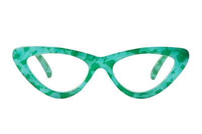 MAYA Milky Turquoise Green Reading Glasses SALE only +1.0 in Stock