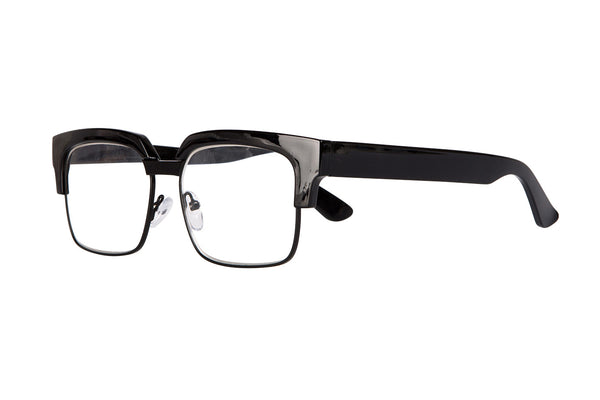 MIRA solid black Reading Glasses.