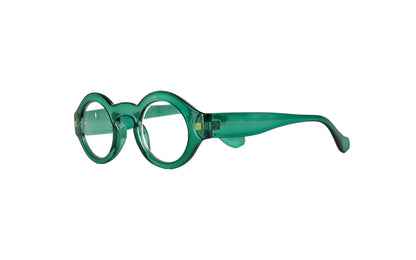 BENGT Transp. D turquoise Reading Glasses 50% Off Keep in stock 