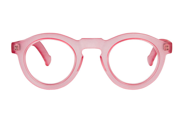 PELLE foggy transparent light pink Glasses RABATT 50% !!! lens without power
