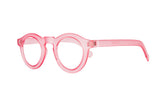 PELLE foggy transparent light pink Glasses RABATT 50% !!! lens without power