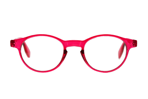 PHILIP transparent red Reading Glasses 70% RABATT, FYND! Få kvar i lager