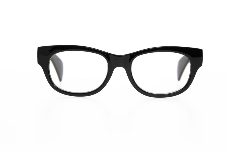ROGER solid black Reading Glasses 25% Rabatt