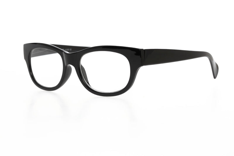 ROGER solid black Reading Glasses 25% Rabatt