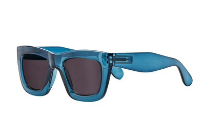 S-VALENTINA d.blue transp Sunglasses SALE only 5pcs in stock