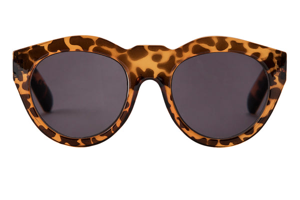 S-ALYSSA turtle brown Sunglasses 50% Rabatt, Få kvar i lager