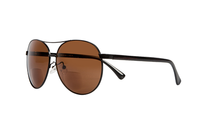 SB-ELINA black bifocal w power Sunglasses