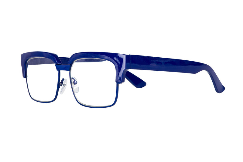 SUSSIE solid blue Reading Glasses.