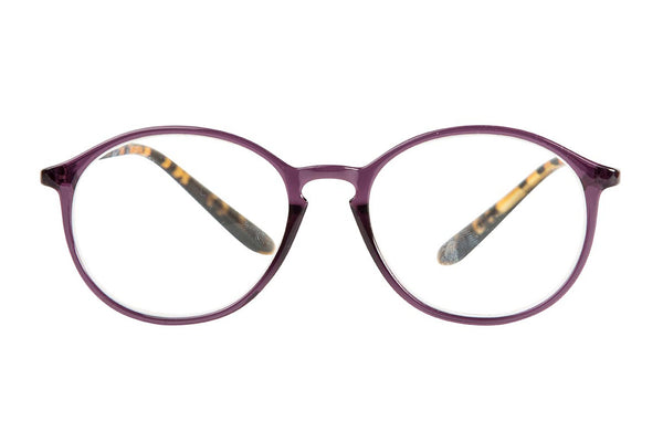 TED transp. purple brown Reading Glasses SALE 35%