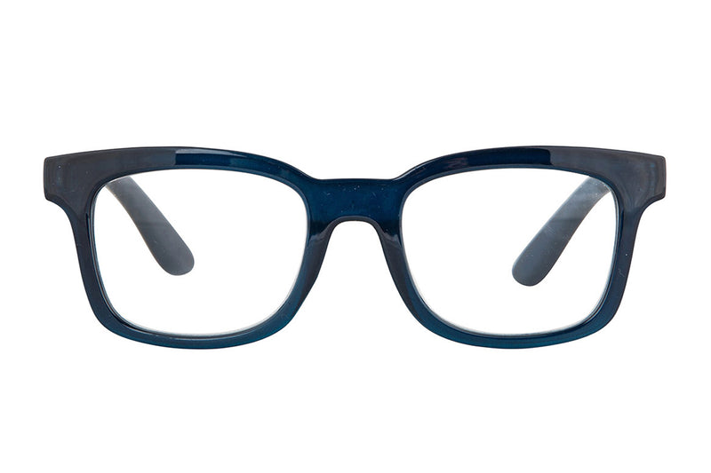 TOMINE transp. Dark blue Reading Glasses