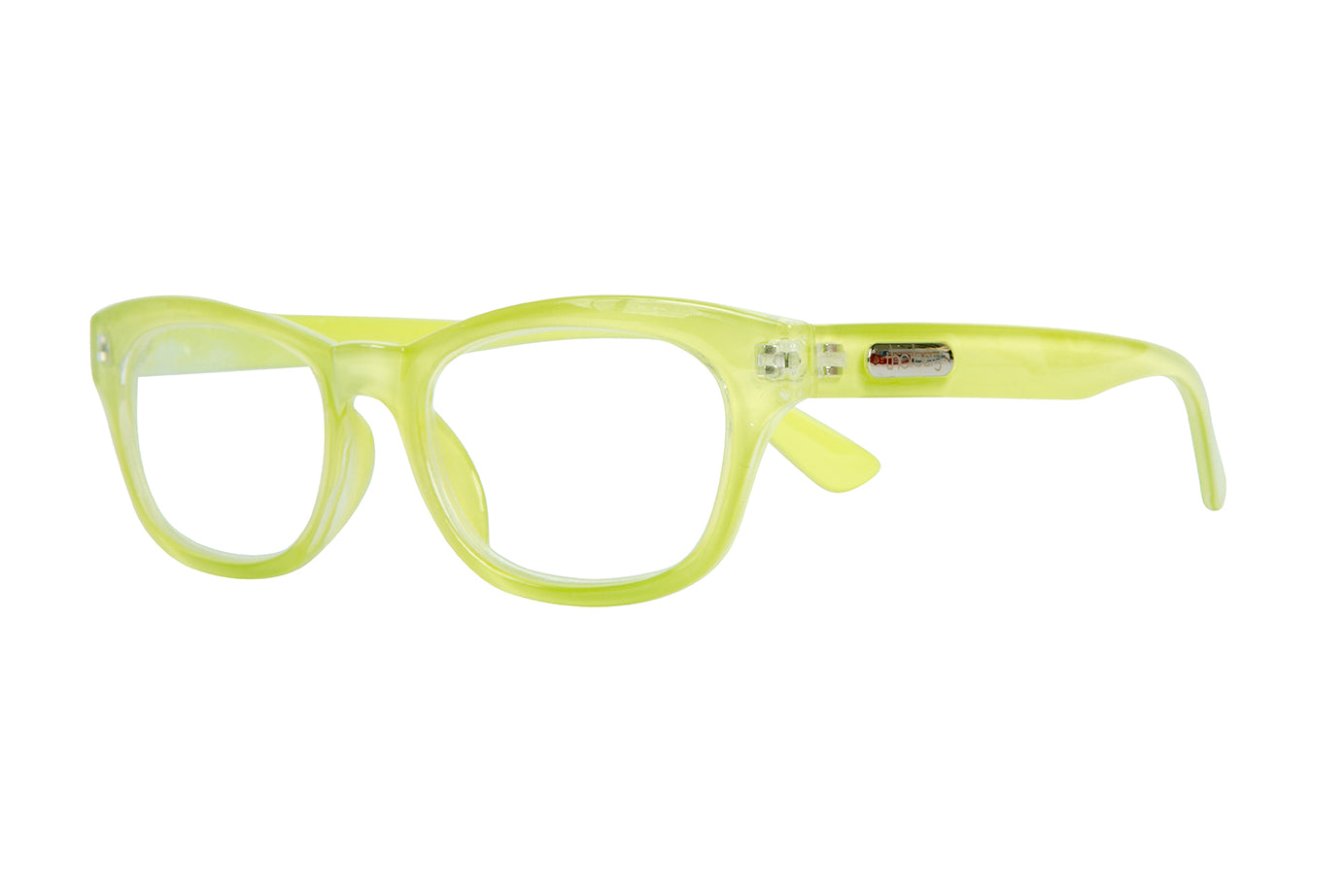 TUVA light lime Læsebriller 25% RABAT