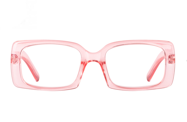 WILMA l. pink transparent Reading Glasses