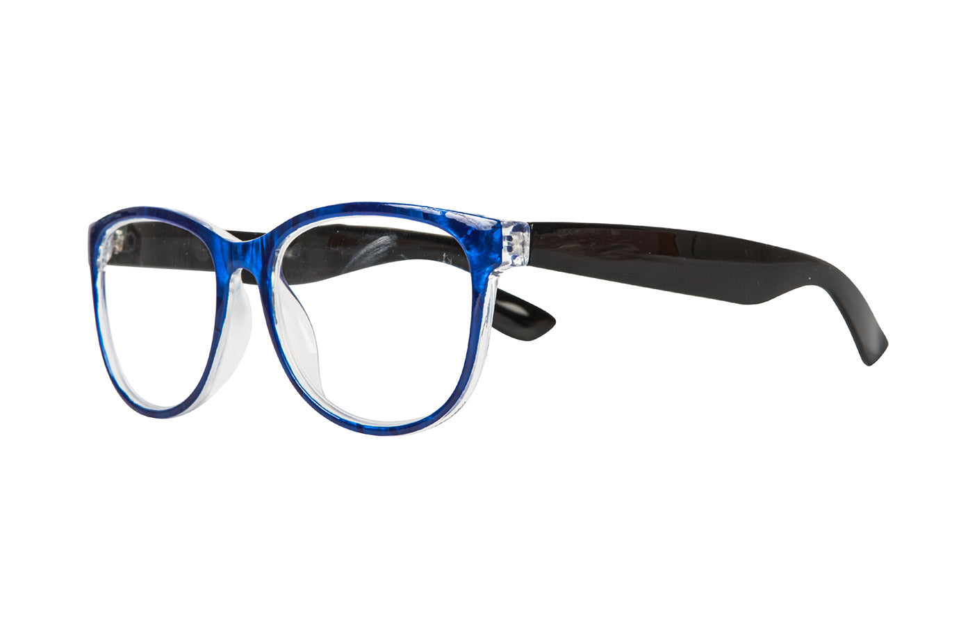 YURI Marble Blue Reading Glasses 25% OFF Keep in stock